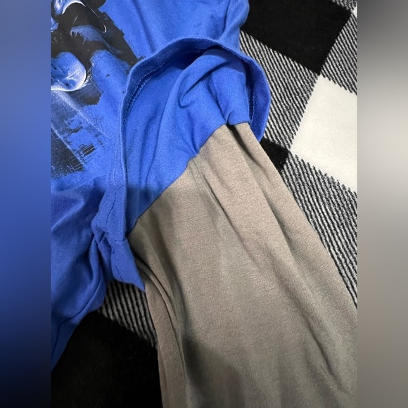 WWE Vintage NEW Youth 14/16 Blue Long Sleeve Tshirt with Wrestlers John Cena - Picture 7 of 7